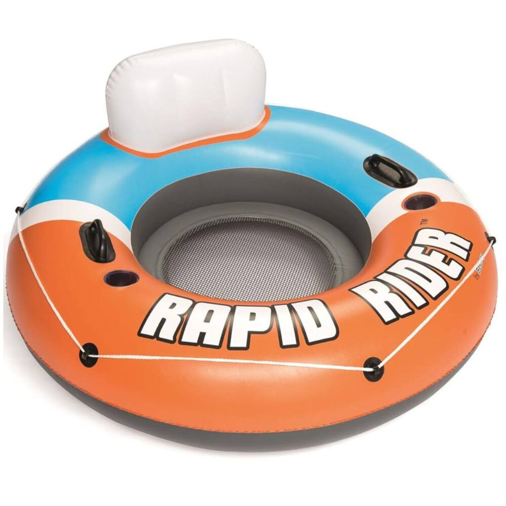 Bestway CoolerZ Rapid Rider Inflatable Blow Up Pool Chair Tube NEW IN BOX